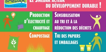 Affiche Smédar, acteur du développement durable